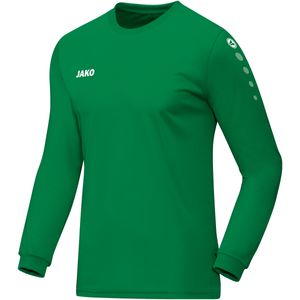 JAKO 4333 Shirt Team Lange Mouw  - Sportgroen - S