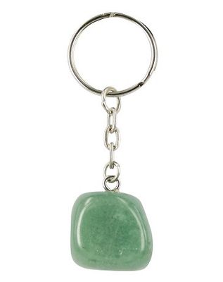 Edelsteen Sleutelhanger Aventurijn Groen