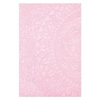 Sizzix • 3-d textured impressions embossing folder half mandala