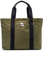 Karl Lagerfeld grand sac cabas Ikon 2.0 - Vert