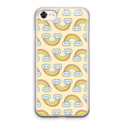 Regenboog: iPhone 8 Transparant Hoesje