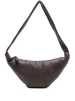 LEMAIRE sac Croissant médium en cuir - Marron