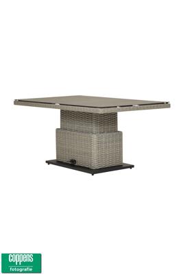 Qopps Hollywood hoogte verstelbare tuintafel