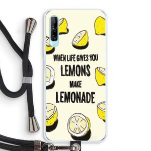 Lemonade: Huawei P Smart Pro Transparant Hoesje met koord