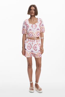 Printed shorts - MATERIAL FINISHES - L
