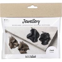 Creativ Company Mini hobbyset sieraden, gebogen oorringen, 1 doos