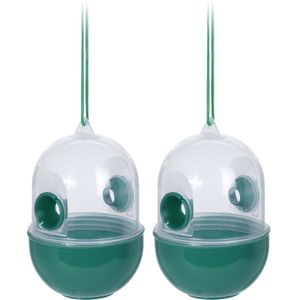 Guard and Care Wespenvanger/wespenval - 2 stuks - groen - 12 x 8 cm