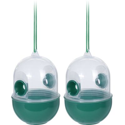 Guard and Care Wespenvanger/wespenval - 2 stuks - groen - 12 x 8 cm