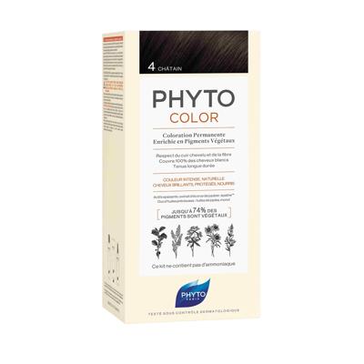 Phytocolor Permanent Color 4 Châtain Brown