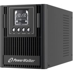 PowerWalker VFI 1000 AT Dubbele conversie (online) 1000 VA 900 W 3 AC-uitgang(en)