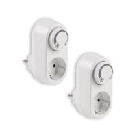 2x LED-Stekkerdimmer 3-24 Watt 2x LED-Stekkerdimmer 3-24 Watt