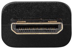 Goobay 68841 tussenstuk voor kabels HDMI Type-A HDMI Type-C Zwart
