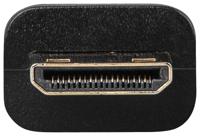 Goobay 68841 tussenstuk voor kabels HDMI Type-A HDMI Type-C Zwart - thumbnail