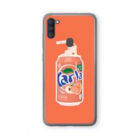 S(peach)less: Samsung Galaxy A11 Transparant Hoesje