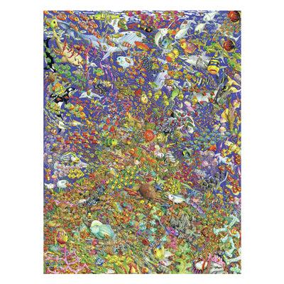 Ravensburger Legpuzzel vele bonte vissen, 1500st.