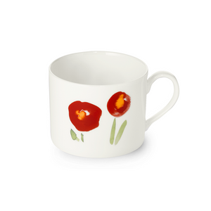 DIBBERN - Impression Red Poppy Conical - Koffie-/theekop 0,25l