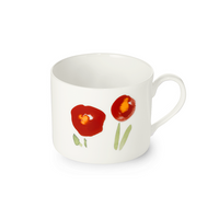 DIBBERN - Impression Red Poppy Conical-C - Koffie-/theekop 0,25l