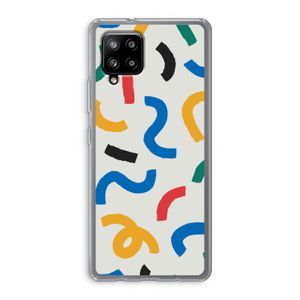 Illustratieve pop 2: Samsung Galaxy A42 5G Transparant Hoesje