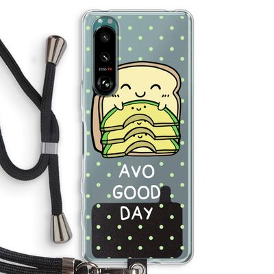 Avo Good Day: Sony Xperia 5 III Transparant Hoesje met koord