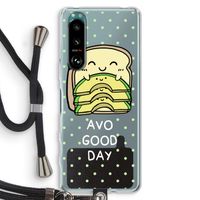 Avo Good Day: Sony Xperia 5 III Transparant Hoesje met koord