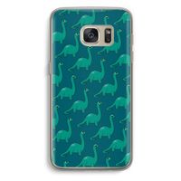 Diplodocus: Samsung Galaxy S7 Transparant Hoesje