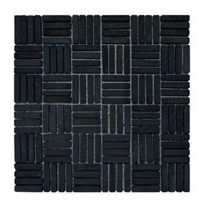 Stabigo Parquet VH 1x4.8 Grey mozaiek 30x30 cm grijs mat