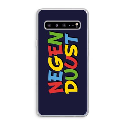90's One: Samsung Galaxy S10 5G Transparant Hoesje