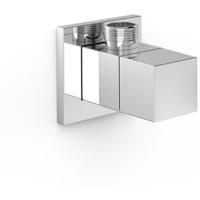 Tres Cuadro design hoekstopkraan 1/2" bu x 3/8" bu chroom