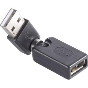 Renkforce USB 2.0 Adapter [1x USB-A 2.0 stekker - 1x USB 2.0 bus A] Vergulde steekcontacten