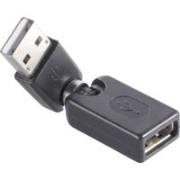 Renkforce USB 2.0 Adapter [1x USB-A 2.0 stekker - 1x USB 2.0 bus A] Vergulde steekcontacten - thumbnail