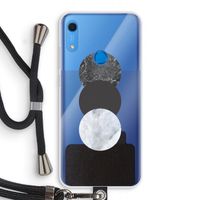 Marmeren cirkels: Huawei Y6s Transparant Hoesje met koord
