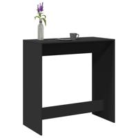 Bartafel 102x50x103,5 cm bewerkt hout zwart