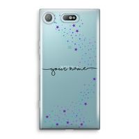 Sterren: Sony Xperia XZ1 Compact Transparant Hoesje Sterren: Sony Xperia XZ1 Compact Transparant Hoesje