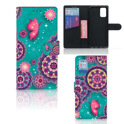 Samsung Galaxy A02s | M02s Hoesje Cirkels en Vlinders