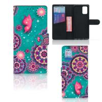 Samsung Galaxy A02s | M02s Hoesje Cirkels en Vlinders Samsung Galaxy A02s | M02s Hoesje Cirkels en Vlinders