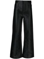 DESTREE pantalon Yoshitomo à fini satiné - Noir