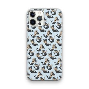 Zeemeermin: iPhone 12 Pro Max Transparant Hoesje