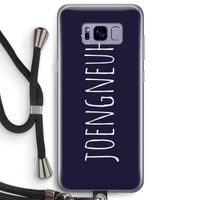 Joengneuh!: Samsung Galaxy S8 Plus Transparant Hoesje met koord