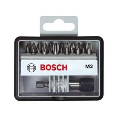 Bosch Accessoires Bitset | Extra Hard M2 | Robustline | 13-delig | 2607002564 - 2607002564