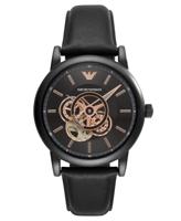 Emporio Armani lederen automatisch Herenhorloge AR60012