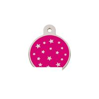 Naamplaatje voor halsband Imarc PetScribe Passion Roze Zilver