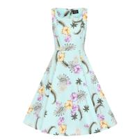 Hearts & Roses Lindsey Floral Dress Blue-L