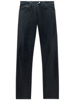 Courrèges pantalon en vinyle à poches multiples - Noir