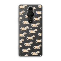 Ponys: Sony Xperia Pro-I Transparant Hoesje Ponys: Sony Xperia Pro-I Transparant Hoesje