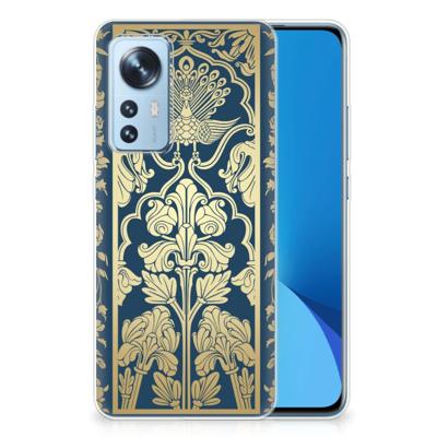 Xiaomi 12 | 12X | TPU Case | Beige Flowers