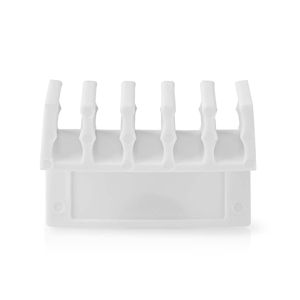Nedis Kabelmanagement | Click & Go | 2 Stuks | 5 Sleuven | 7.1 mm | 1 stuks - CMGC21052WT CMGC21052WT