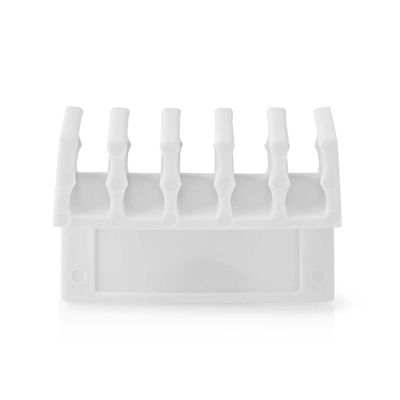 Nedis Kabelmanagement | Click & Go | 2 Stuks | 5 Sleuven | 7.1 mm | 1 stuks - CMGC21052WT CMGC21052WT