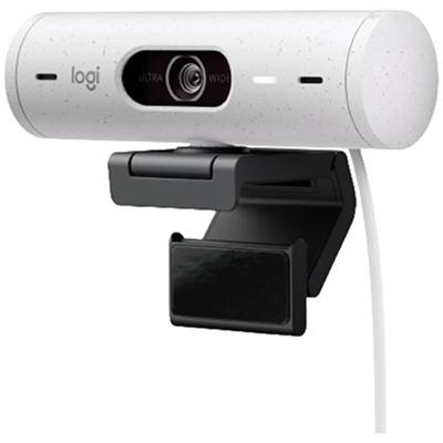 Logitech Brio 500 Full HD-webcam Klemhouder, Stereomicrofoon, Geïntegreerd afdekpaneel