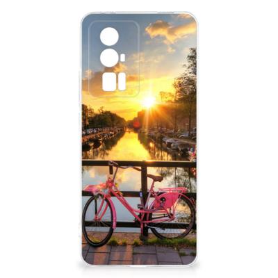 Xiaomi Poco F5 Pro | Silliconen Back Cover | Amsterdamse Grachten Xiaomi Poco F5 Pro | Silliconen Back Cover | Amsterdamse Grachten