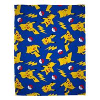 Pokemon blanket Pikachu Allover Print 130 x 170 cm Pokemon blanket Pikachu Allover Print 130 x 170 cm